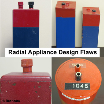 Radial Appliance Design Flaws